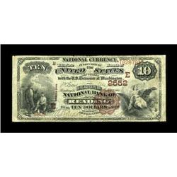 Reading, PA - $10 1882 Brown Back Fr. 490 The Second NB 