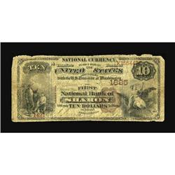 Sharon, PA - $10 1882 Brown Back Fr. 483 The First NB C 