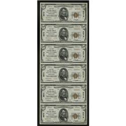 South Fork, PA - $5 1929 Ty. 2 The First NB Ch. # 6573 