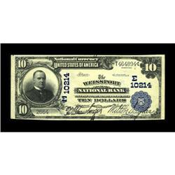 Weissport, PA - $10 1902 Plain Back Fr. 628 The Weisspo 