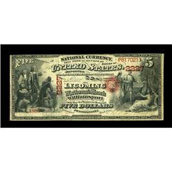 Williamsport, PA - $5 Original Fr. 399 The Lycoming NB 