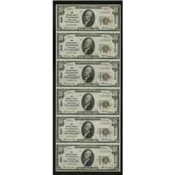 Wilmerding, PA - $10 1929 Ty. 1 First NB Ch. # 5000 Unc 