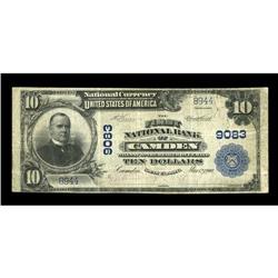 Camden, SC - $10 1902 Plain Back Fr. 626 The First NB C 