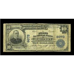 Britton, SD - $10 1902 Plain Back Fr. 634 The First NB 