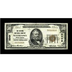 Watertown, SD - $50 1929 Ty. 1 The Citizens NB Ch. # 33 