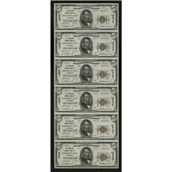 Johnson City, TN - $5 1929 Ty. 2 The Hamilton NB Ch. # 