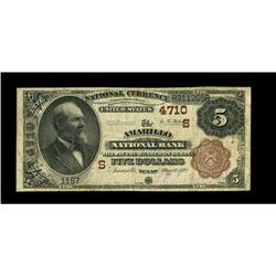 Amarillo, TX - $5 1882 Brown Back Fr. 472 The Amarillo 