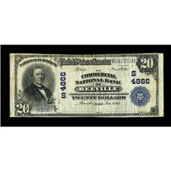Beeville, TX - $20 1902 Plain Back Fr. 655 The Commerci 