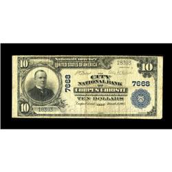 Corpus Christi, TX - $10 1902 Plain Back Fr. 624 The Ci 