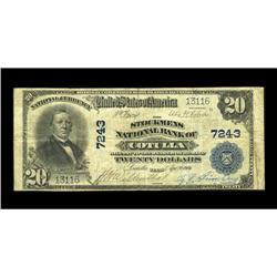 Cotulla, TX - $20 1902 Plain Back Fr. 650 The Stockmens 