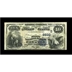 El Paso, TX - $10 1882 Value Back Fr. 577 The First NB 