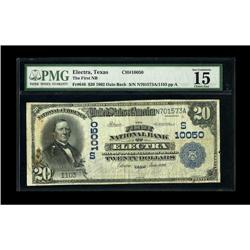 Electra, TX - $20 1902 Date Back Fr. 646 The First NB C 