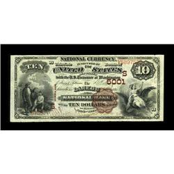 Laredo, TX - $10 1882 Brown Back Fr. 487 The Laredo NB 