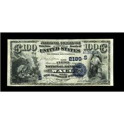Waco, TX - $100 1882 Date Back Fr. 568 The Waco NB Ch. 