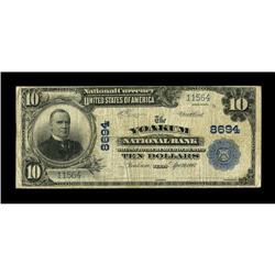 Yoakum, TX - $10 1902 Plain Back Fr. 626 The Yoakum NB 
