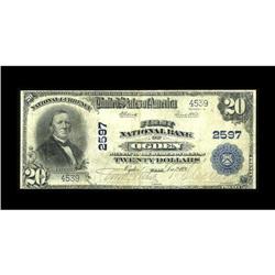 Ogden, UT - $20 1902 Plain Back Fr. 660 The First NB C 