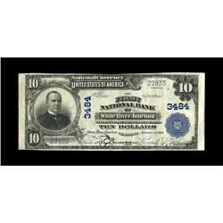 White River Junction, VT - $10 1902 Plain Back Fr. 627 