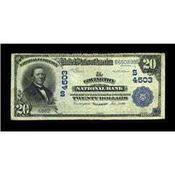Covington, VA - $20 1902 Date Back Fr. 645 The Covingto 