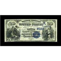 Norfolk, VA - $20 1882 Value Back Fr. 581 The NB of Com 