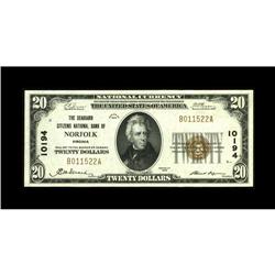 Norfolk, VA - $20 1929 Ty. 1 The Seaboard Citizens NB C 