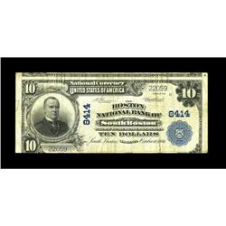 South Boston, VA - $10 1902 Plain Back Fr. 626 The Bost 