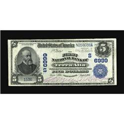 Terra Alta, WV - $5 1902 Date Back Fr. 590 The First NB 