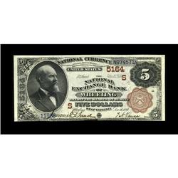 Wheeling, WV - $5 1882 Brown Back Fr. 477 The National 