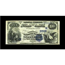 Appleton, WI - $10 1882 Date Back Fr. 545 The Commercia 