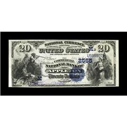 Appleton, WI - $20 1882 Value Back Fr. 581 The Commerci 
