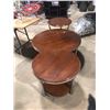 Image 1 : coffe table and end tables