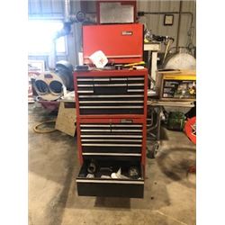 Large tool box with misc tools