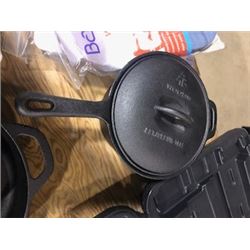 small cast iron pot