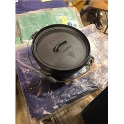 large cast iron pot