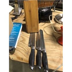 knives and block