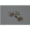 Image 2 : Sterling Silver Earrings and Pendant Set