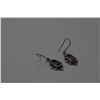 Image 2 : Sterling Silver Earrings with stone