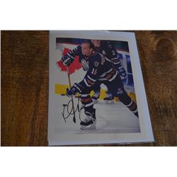 Autographed Buchberger photo