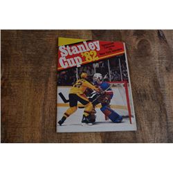 1982 Stanley Cup Finals Magazine