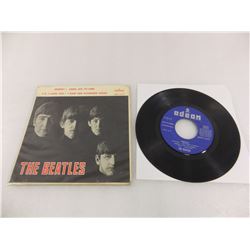 Beatles 7" record