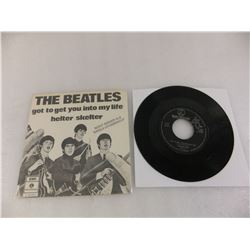 Beatles 7" record