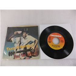 Paul McCartney 7" record