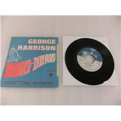 George Harrison 7" record