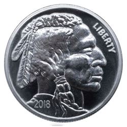 1 oz Buffalo Silver Round (.999 Pure)