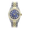Image 1 : Rolex Pre-owned 36mm Mens Blue Two Tone