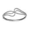 Image 1 : Natural 2.64 CTW Diamond Bangle 18K White Gold - REF-432M9F