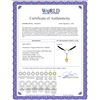 Image 2 : Genuine 7.5 ctw Citrine & Pearl Necklace 14KT Rose Gold - REF-52K9V