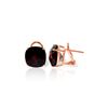 Image 1 : Genuine 9 ctw Garnet Earrings 14KT Rose Gold - REF-56R4P