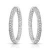 Image 1 : Natural 2.10 CTW Diamond Earrings 14K White Gold - REF-254M7F