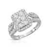 Image 1 : Natural 1.03 CTW Diamond Ring 14K White Gold - REF-146M7F