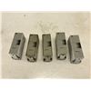 Image 1 : Lot of (5) Allen Bradley Flex Armor Filler Module, 1798-N2, Ser A